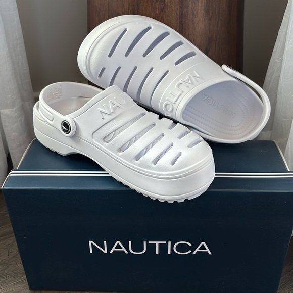 Nautica River Edge EVA Croc Clog,Pivoting Heel Straps,waterproof,summer,casual - Picture 2 of 8